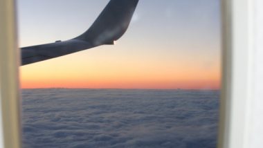 How to charter a plane window view of the Wing